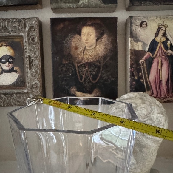 Vintage Tiffany‎ & Co. Hexagon Crystal Vase - Picture 12 of 13